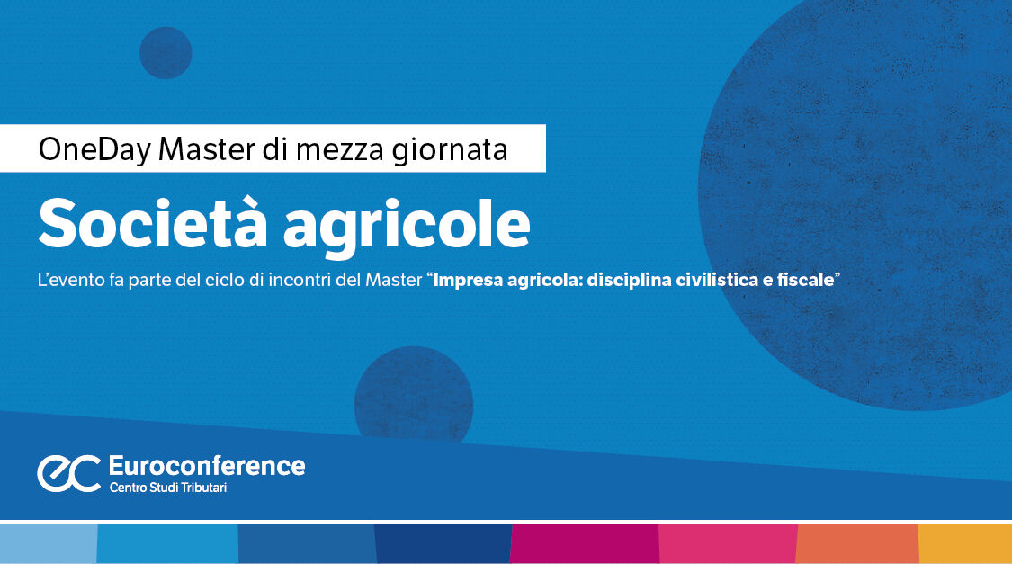 Immagine Società agricole | Euroconference